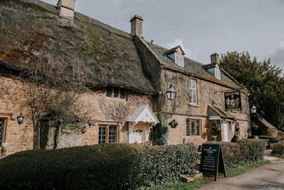 The Falkland Arms Beer Garden