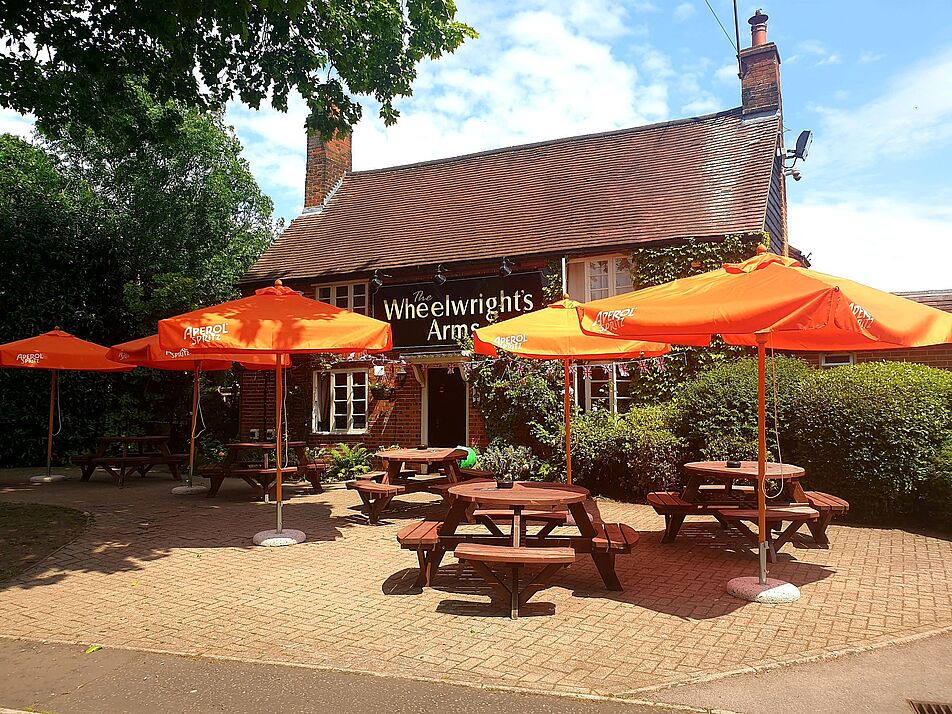 The Wheelwrights Arms Beer Garden