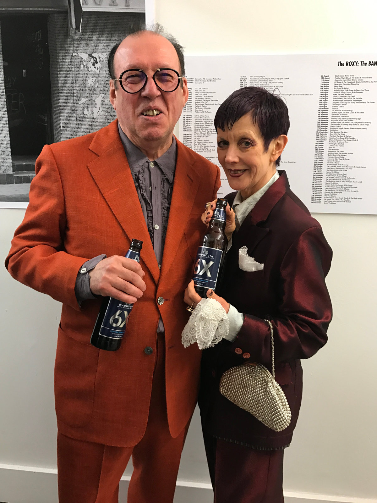 Punk music enjoys 6X Andrew Czazowski and Susan Carrington enjoying a 6X